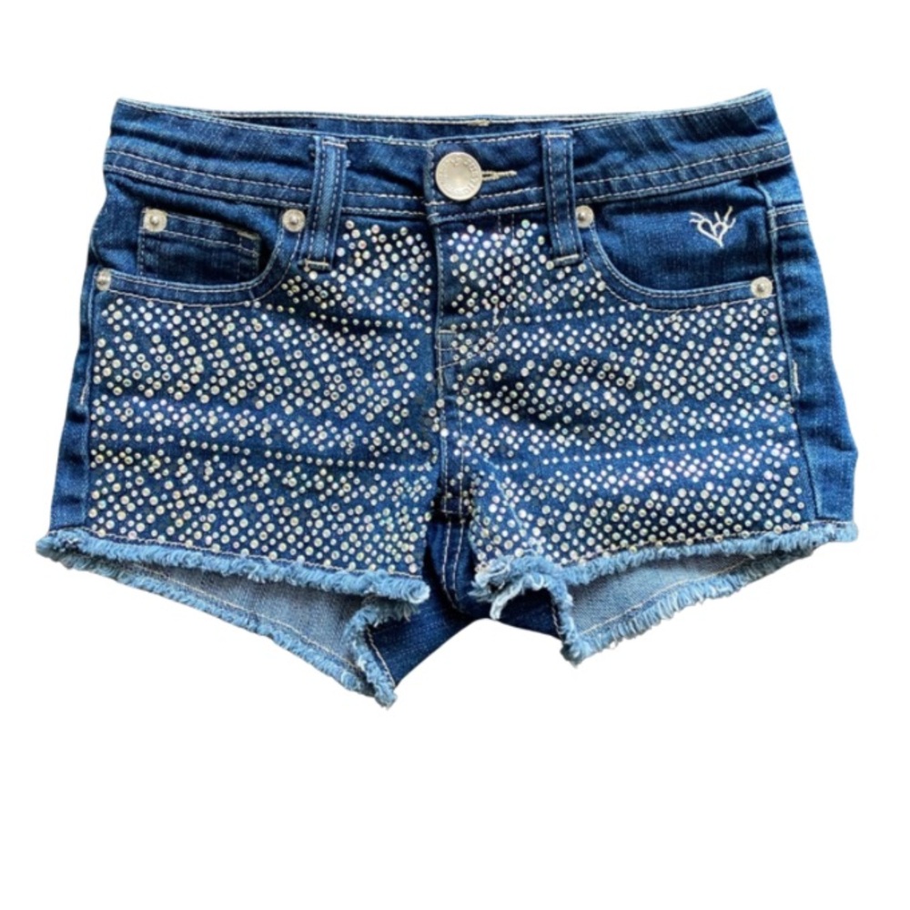 Justice Rhinestone Shorts NWT